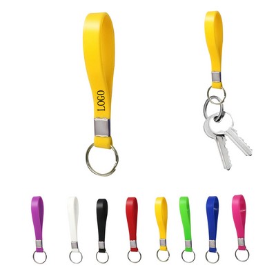 Silicone Keychain Jelly Bracelet Key Ring