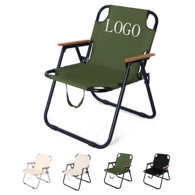 Outdoor Portable Folding Camping Spring Chair
